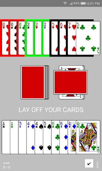 Gin Rummy — скриншот 3