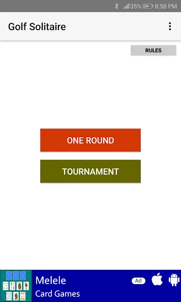 Golf Solitaire — скриншот 3