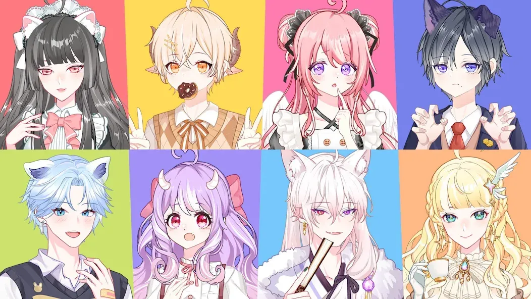 Anime Avatar Maker 2 — скриншот 1