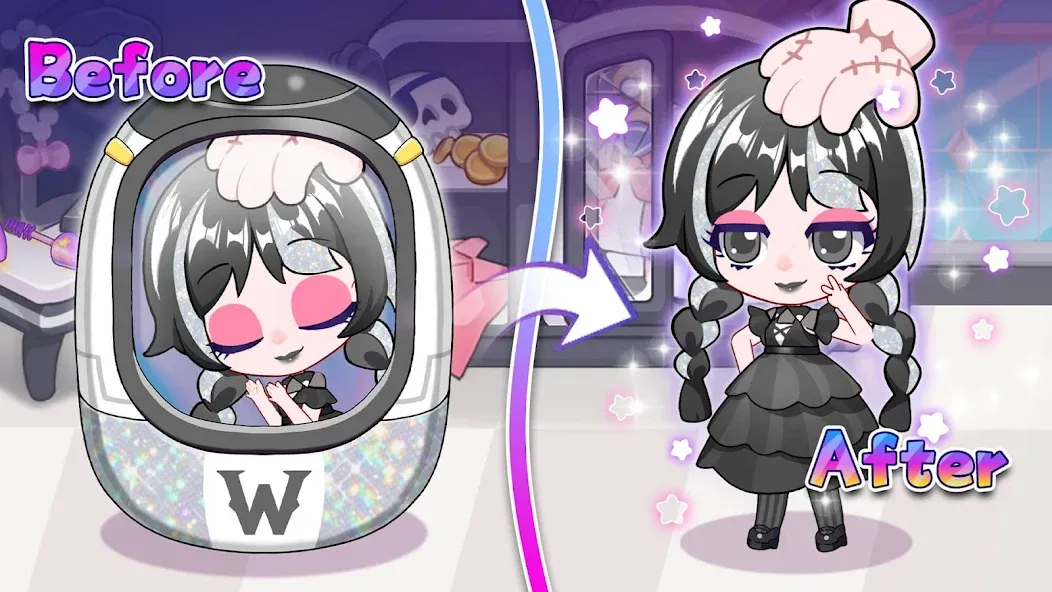 Chibi Doll: My School — скриншот 1 Chibi Doll: My School — скриншот 1