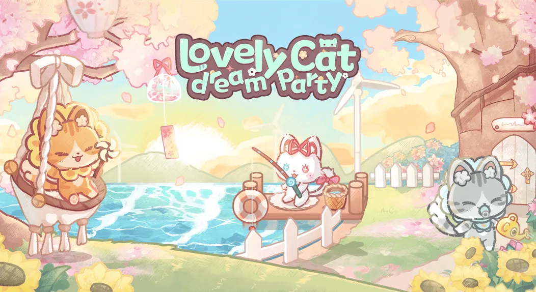 Lovely cat dream party — скриншот 5