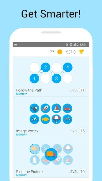 Memory Games: Brain Training — скриншот 1