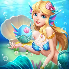 Скачать взломанную Merge Seatopia:Merge 3 Puzzles — Много денег