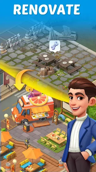 Merge Cooking:Theme Restaurant — скриншот 5