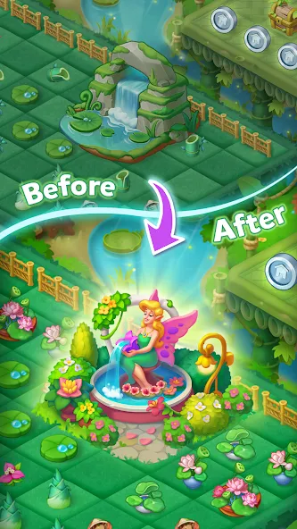 Merge HomeTown: Merge Games — скриншот 1 Merge HomeTown: Merge Games — скриншот 1