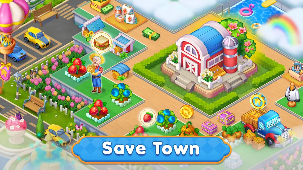 Merge HomeTown: Merge Games — скриншот 4 Merge HomeTown: Merge Games — скриншот 4