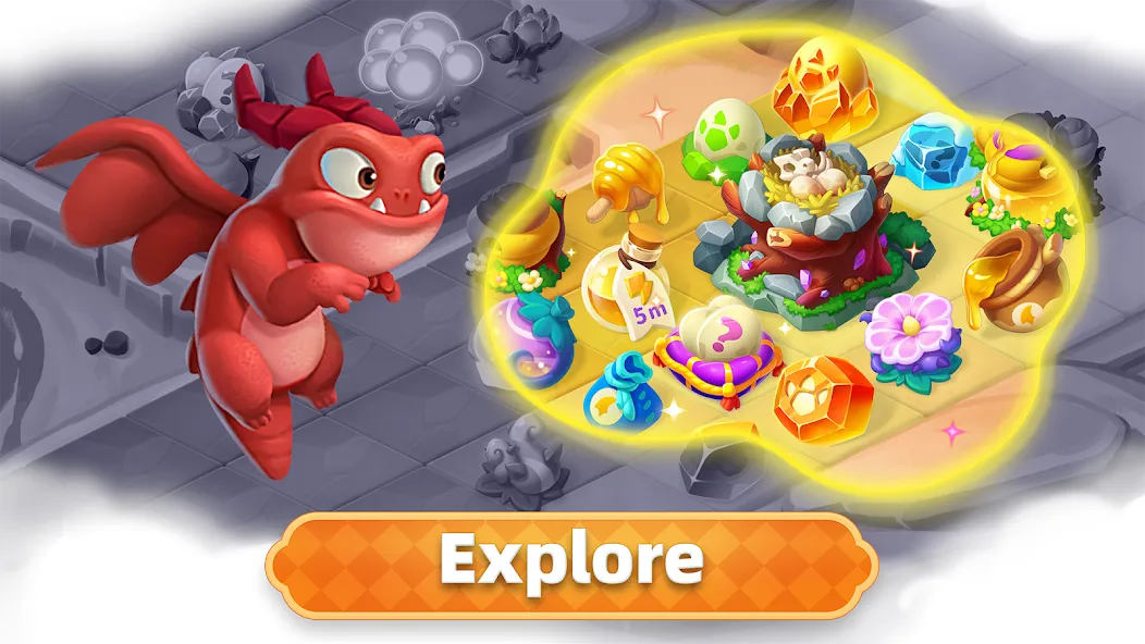 Merge Legends: Dragon Island — скриншот 5