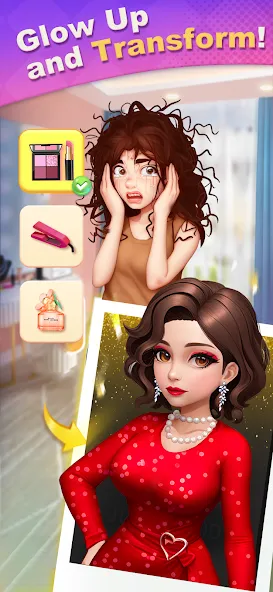 Merge Lover: Story & Makeover — скриншот 2