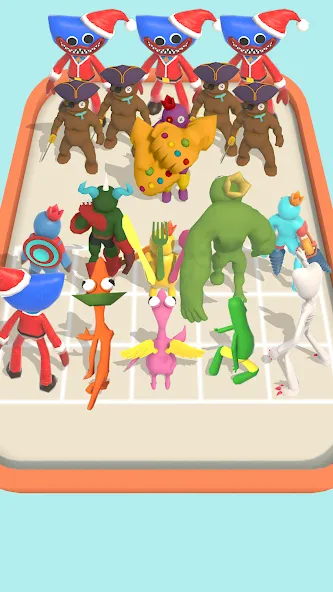 Merge Monster Squad — скриншот 1