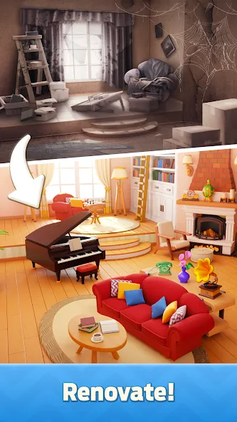 Mergedom: Home Design — скриншот 2