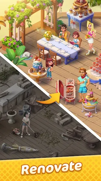 Gossip Harbor®: Merge & Story — скриншот 5