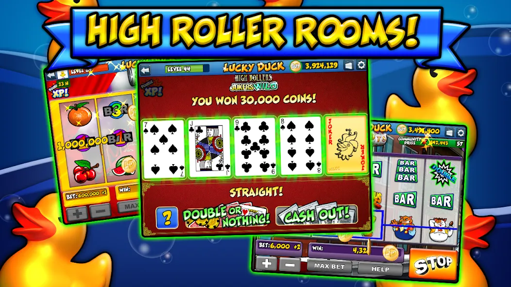 Lucky Duck Slots — скриншот 5