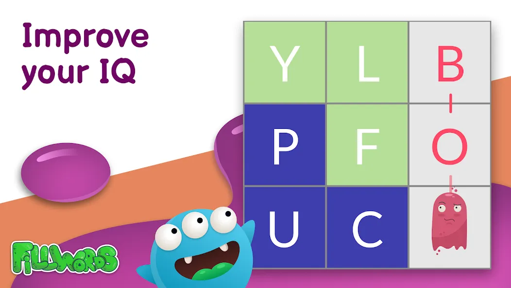 Fill Words: Word Search Puzzle — скриншот 1