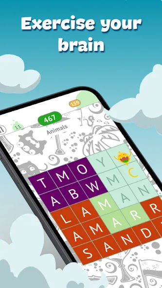 Fill The Words: Themes search — скриншот 3