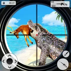 Скачать Crocodile Hunting Animal Games на Android — Много денег
