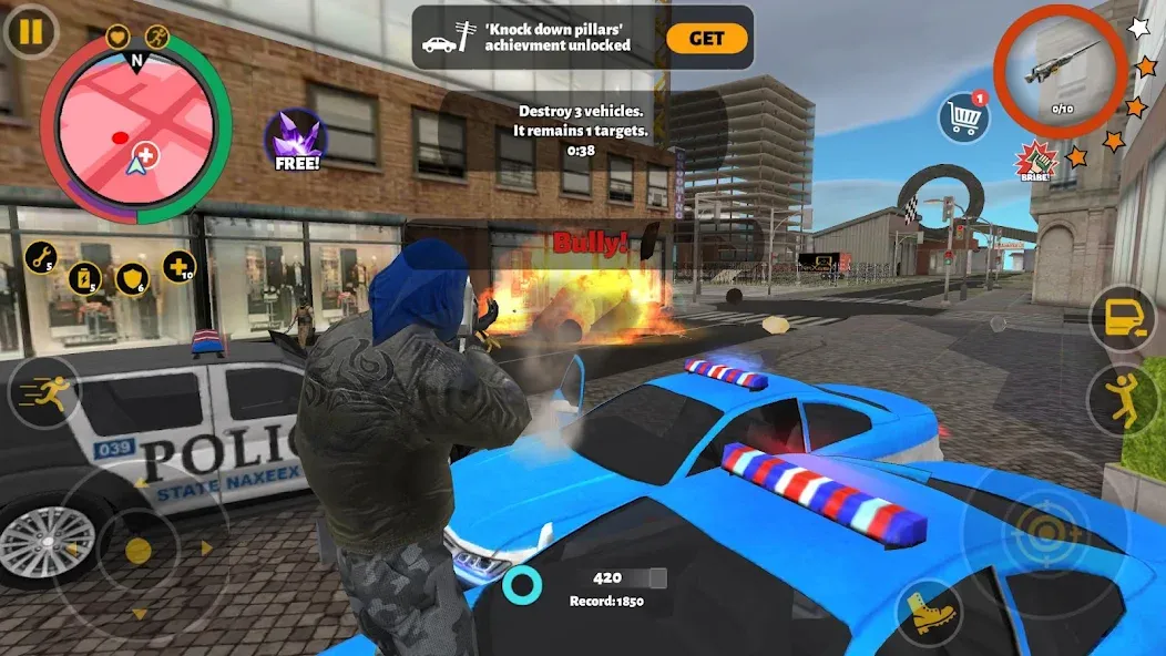 Rope Hero 3 — скриншот 5