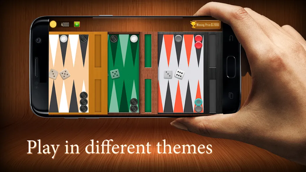 Backgammon board game - Tavla — скриншот 2 Backgammon board game - Tavla — скриншот 2