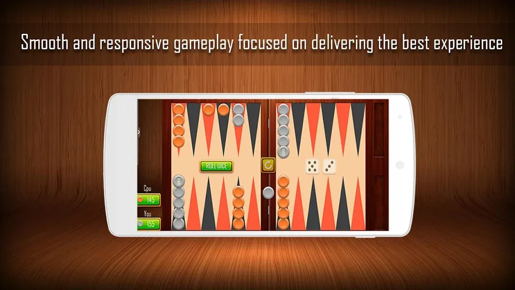 Backgammon board game - Tavla — скриншот 4 Backgammon board game - Tavla — скриншот 4