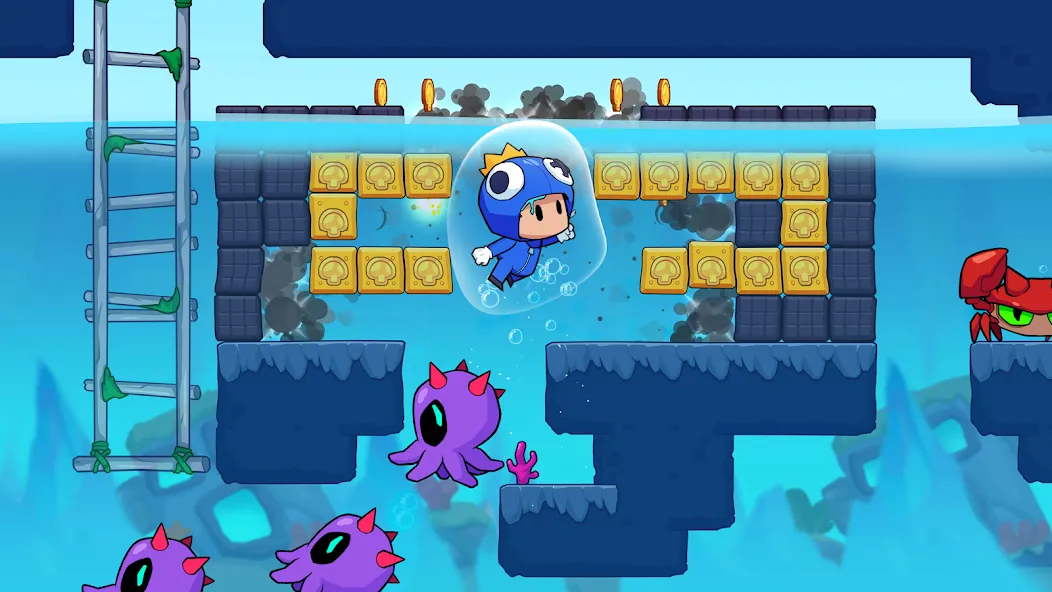 Super Meno - Jungle Platform — скриншот 1 Super Meno - Jungle Platform — скриншот 1