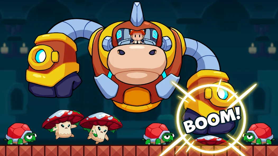 Super Meno - Jungle Platform — скриншот 3 Super Meno - Jungle Platform — скриншот 3