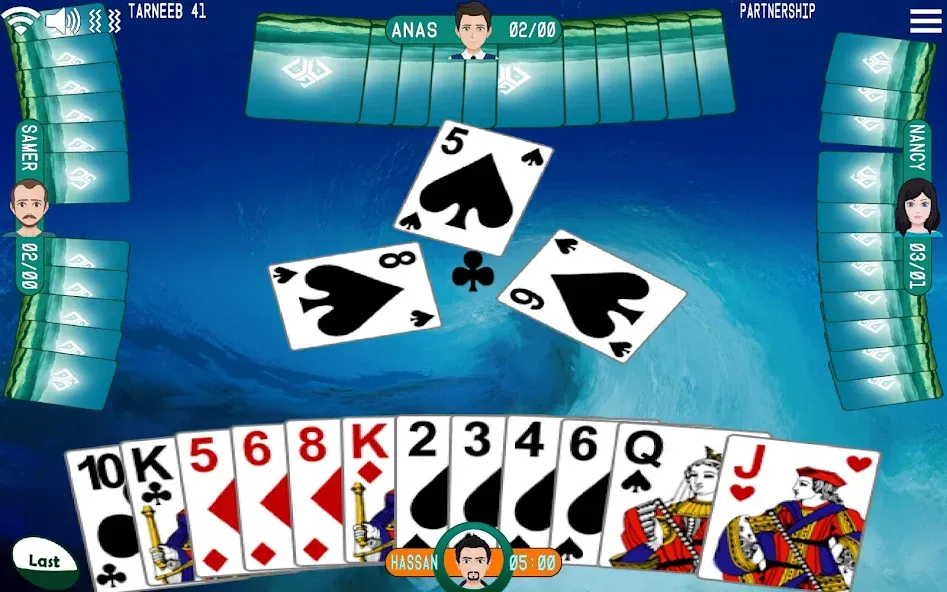 Golden Card Games Tarneeb Trix — скриншот 1