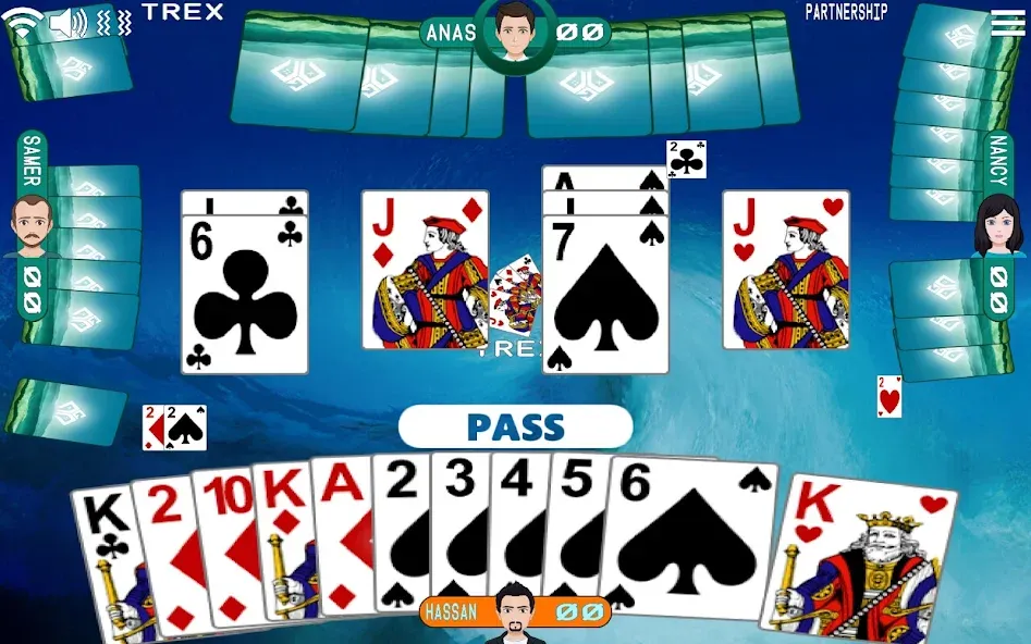 Golden Card Games Tarneeb Trix — скриншот 2
