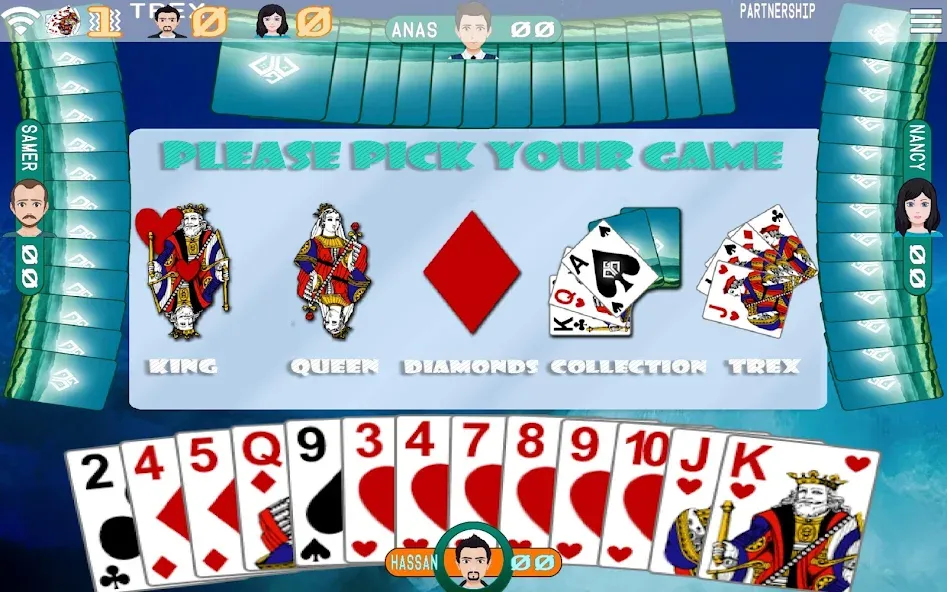 Golden Card Games Tarneeb Trix — скриншот 3