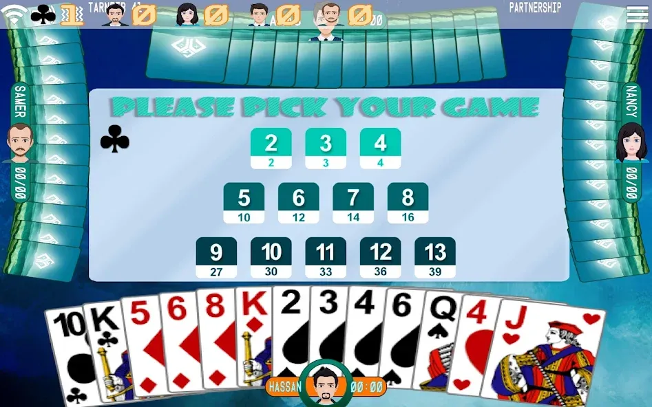Golden Card Games Tarneeb Trix — скриншот 4