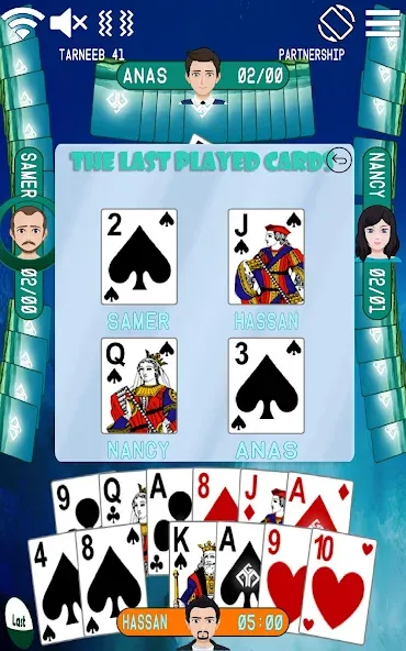 Golden Card Games Tarneeb Trix — скриншот 5
