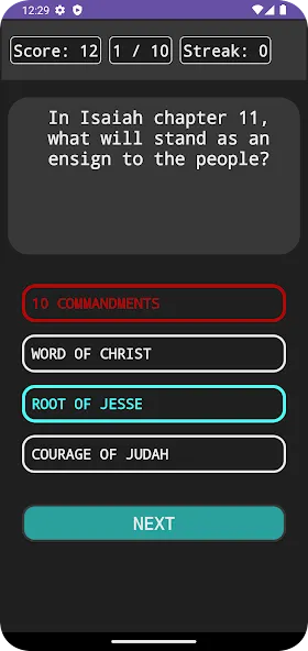 Bible Trivia — скриншот 2 Bible Trivia — скриншот 2