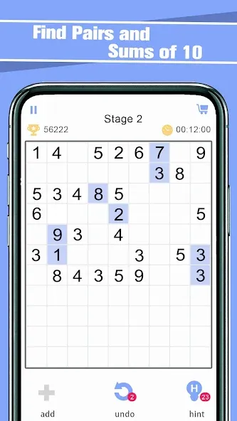 Match Ten - Relax Number Game — скриншот 1 Match Ten - Relax Number Game — скриншот 1