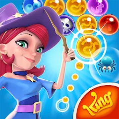 Скачать Bubble Witch 2 Saga — MOD на Андроид — Много жизней и ходов
