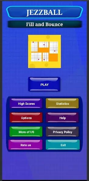JezzBall: Fill and Bounce — скриншот 1 JezzBall: Fill and Bounce — скриншот 1