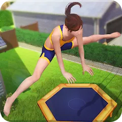 Взломанная Flip Bounce — Много денег