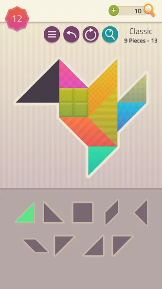 Polygrams - Tangram Puzzles — скриншот 2