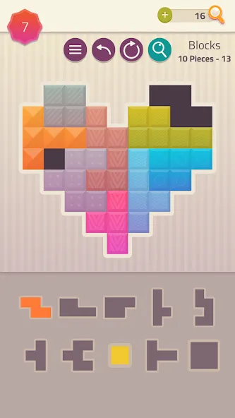 Polygrams - Tangram Puzzles — скриншот 3