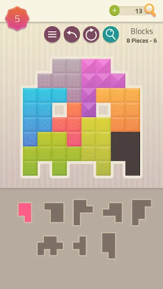 Polygrams - Tangram Puzzles — скриншот 5