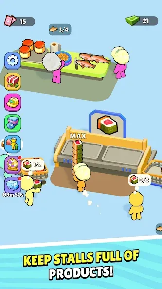 My Fish Mart: Idle Tycoon Game — скриншот 3