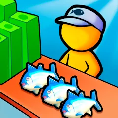 My Fish Mart: Idle Tycoon Game — MOD APK Много денег
