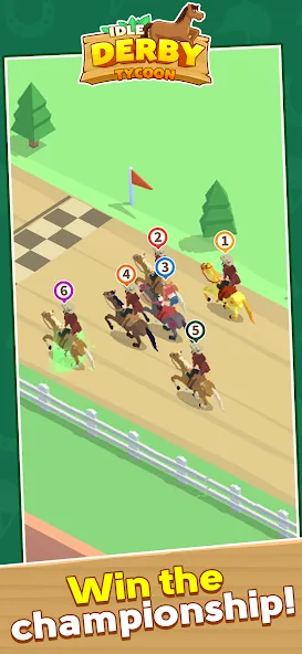 Idle Derby Tycoon — скриншот 2 Idle Derby Tycoon — скриншот 2