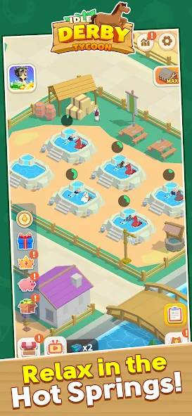 Idle Derby Tycoon — скриншот 3 Idle Derby Tycoon — скриншот 3
