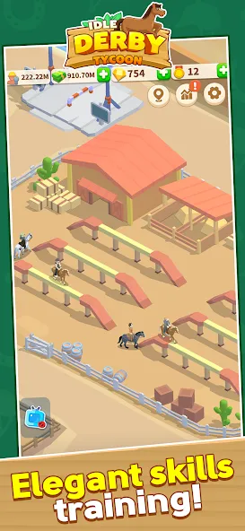 Idle Derby Tycoon — скриншот 4 Idle Derby Tycoon — скриншот 4