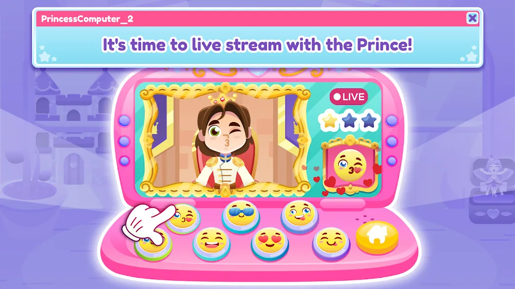 Princess Computer 2 Girl Games — скриншот 3