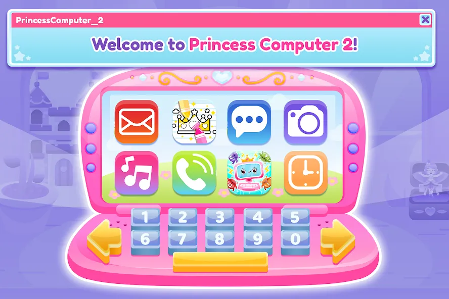 Princess Computer 2 Girl Games — скриншот 5
