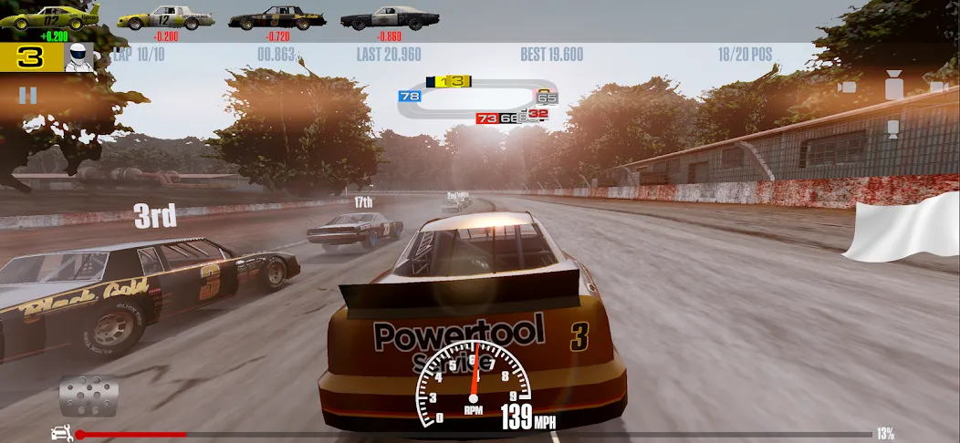 Stock Car Racing — скриншот 1 Stock Car Racing — скриншот 1