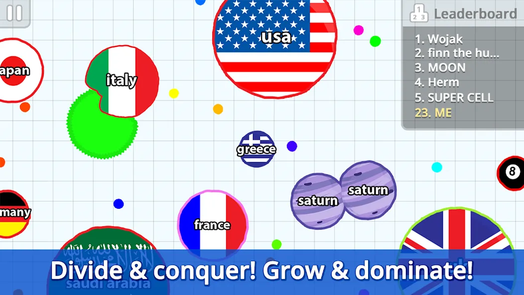 Agar.io — скриншот 2 Agar.io — скриншот 2
