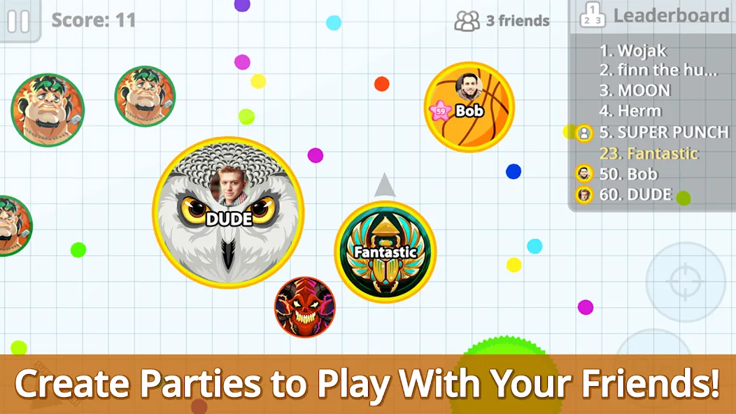Agar.io — скриншот 3 Agar.io — скриншот 3