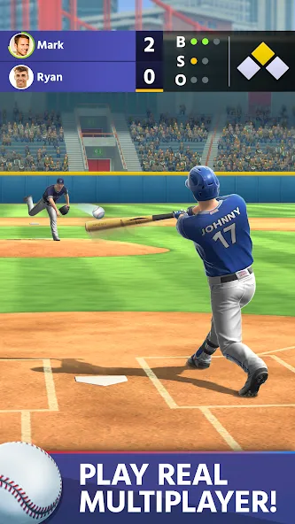 Baseball: Home Run Sports Game — скриншот 1 Baseball: Home Run Sports Game — скриншот 1