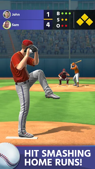 Baseball: Home Run Sports Game — скриншот 2 Baseball: Home Run Sports Game — скриншот 2