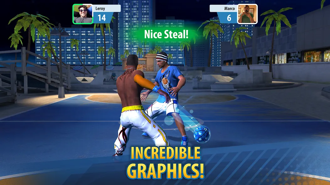 Basketball Stars: Multiplayer — скриншот 4 Basketball Stars: Multiplayer — скриншот 4